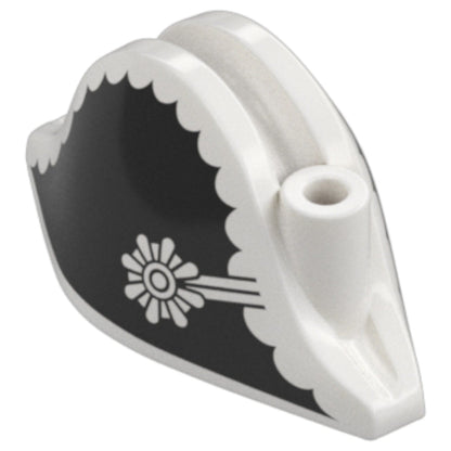 LEGO Zubehör Kopfbedeckung Hut Gouverneur - Pirat Bicorne