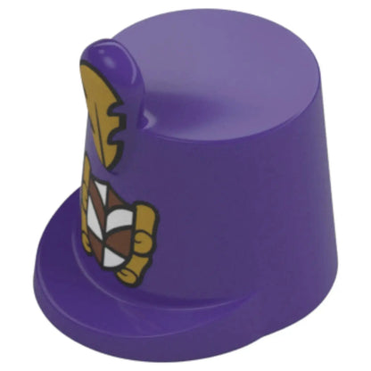 LEGO Zubehör Kopfbedeckung Hut - Imperial Guard Shako - Violett Spiele Pirat
