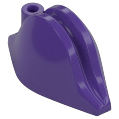 LEGO Zubehör Kopfbedeckung Hut - Pirat Bicorne 5 Stk. - Lila - 2528