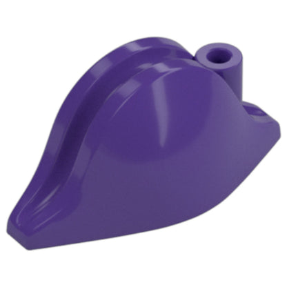 LEGO Zubehör Kopfbedeckung Hut - Pirat Bicorne 5 Stk. - Lila - 2528