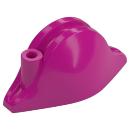 LEGO Zubehör Kopfbedeckung Hut - Pirat Bicorne - Magenta - 2528