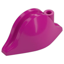 LEGO Zubehör Kopfbedeckung Hut - Pirat Bicorne - Magenta - 2528
