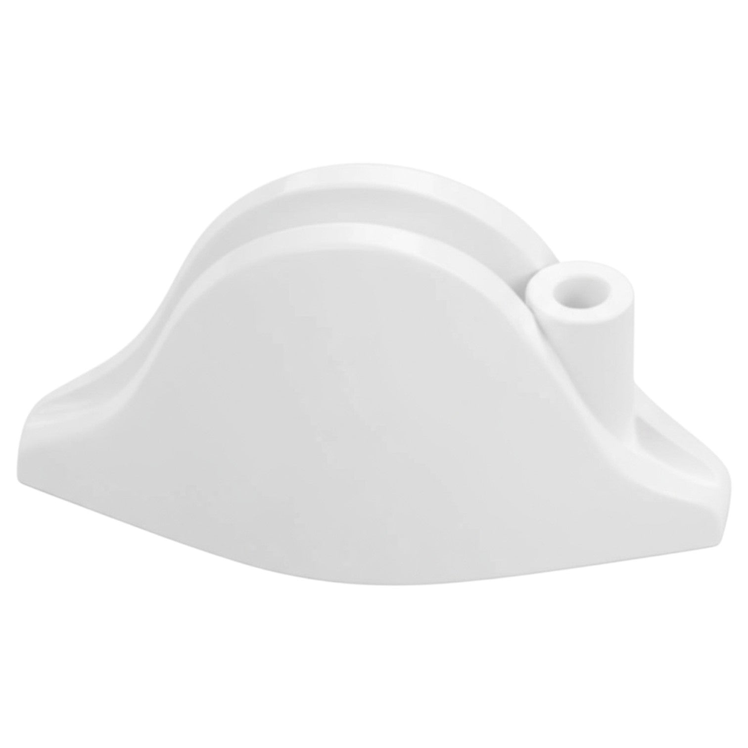 LEGO Zubehör Kopfbedeckung Hut - Pirat Bicorne - weiss - 2528