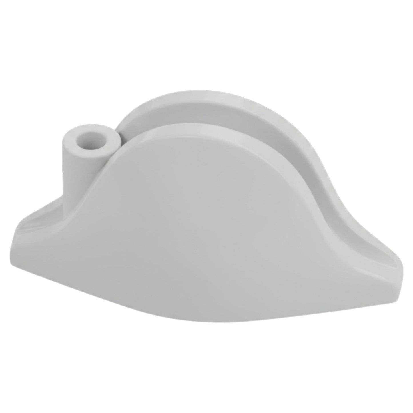 LEGO Zubehör Kopfbedeckung Hut - Pirat Bicorne - weiss - 2528