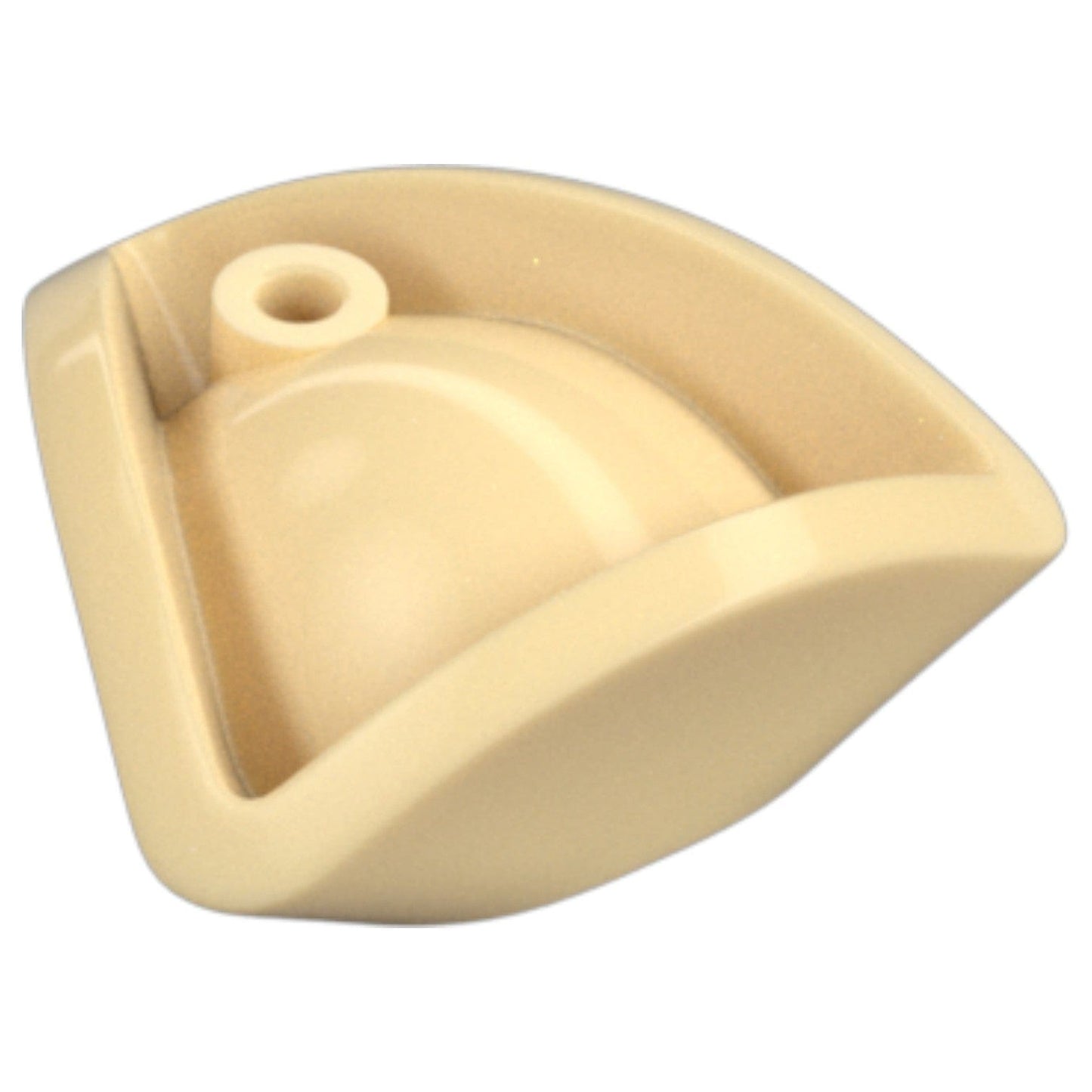 LEGO Zubehör Kopfbedeckung Hut - Piratendreizack - Beige - 2544