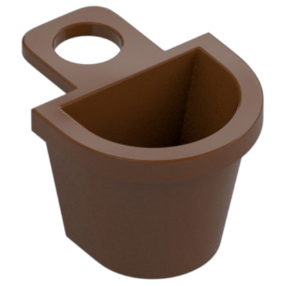 LEGO Zubehör Korb 5 Stk. - Braun - 5678