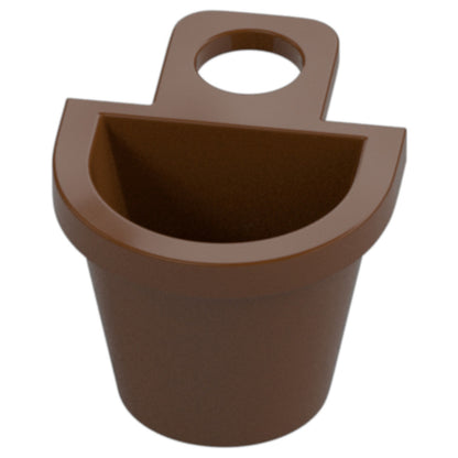 LEGO Zubehör Korb 5 Stk. - Braun - 5678