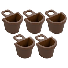 LEGO Zubehör Korb 5 Stk. - Braun - 5678