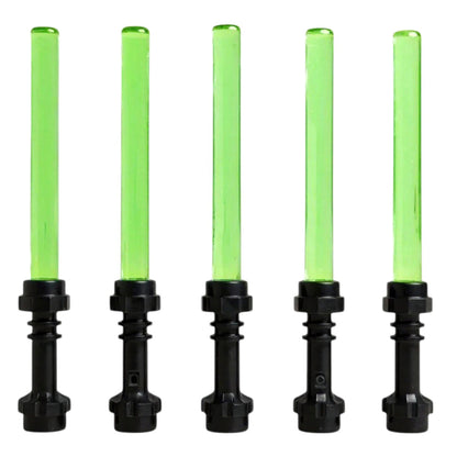 LEGO Zubehör Laserschwert 10 Stk. - Grün Schwarz