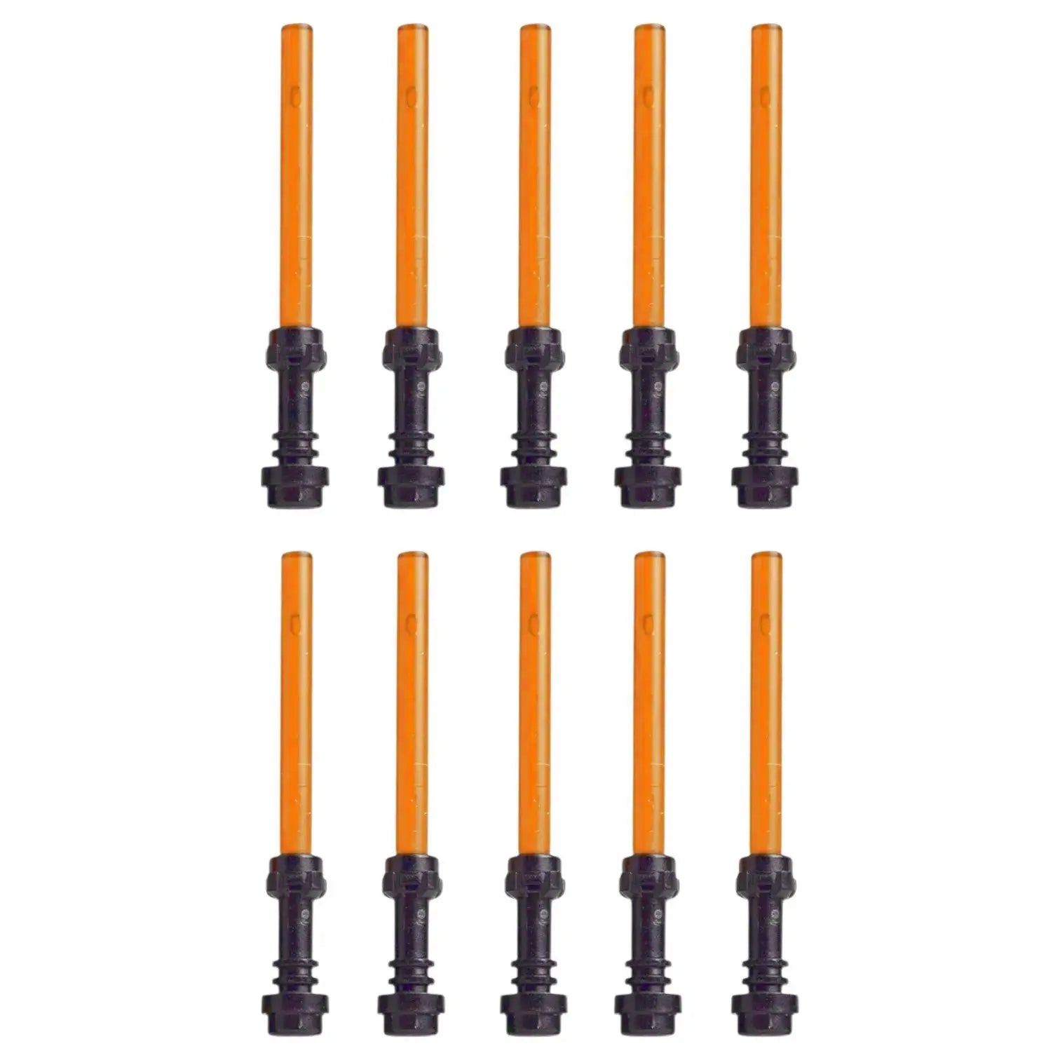 LEGO Zubehör Laserschwert 10 Stk. - Orange Schwarz Spiele Pirat