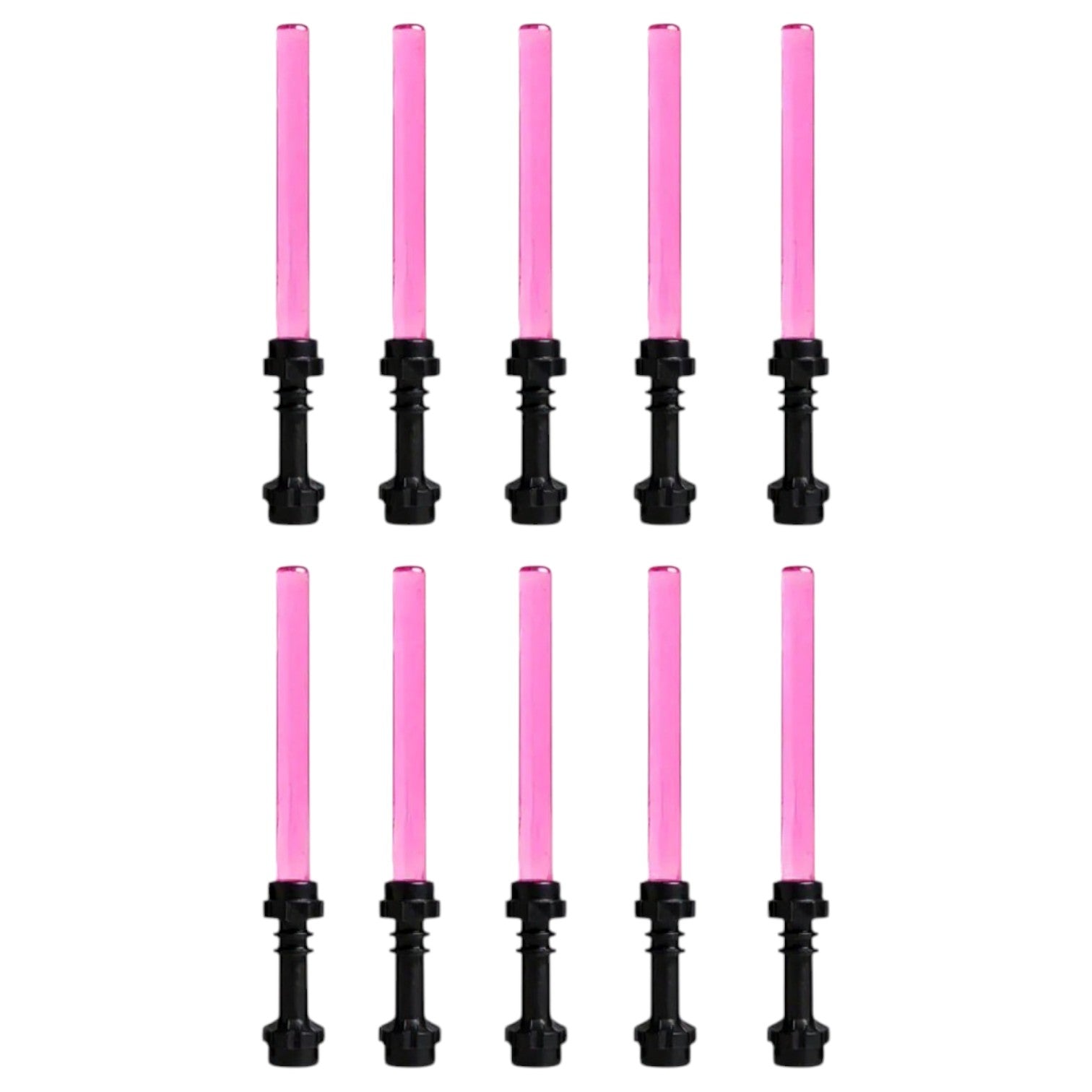 LEGO Zubehör Laserschwert 10 Stk. - Pink Schwarz