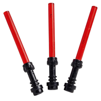 LEGO Zubehör Laserschwert 10 Stk. - Rot Schwarz