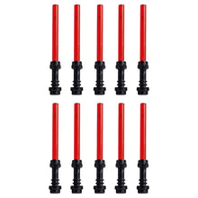LEGO Zubehör Laserschwert 10 Stk. - Rot Schwarz