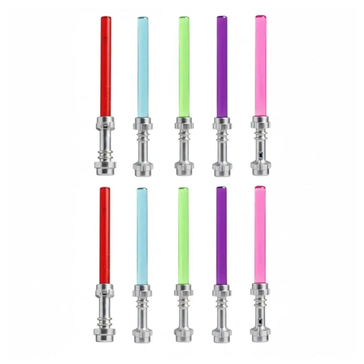 LEGO Zubehör Laserschwert 10 Stk. - Set Verschiedene Farben Spiele Pirat