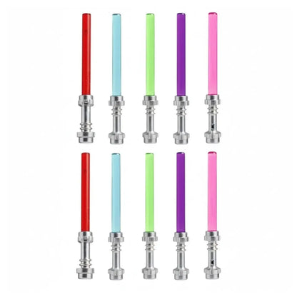 LEGO Zubehör Laserschwert 10 Stk. - Set Verschiedene Farben Spiele Pirat