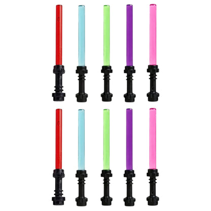 LEGO Zubehör Laserschwert 10 Stk. - Set Verschiedene Farben