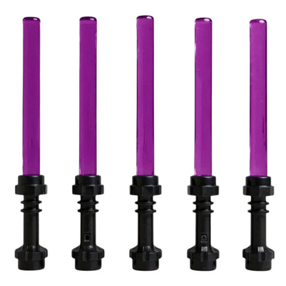LEGO Zubehör Laserschwert 10 Stk. - Violett Schwarz