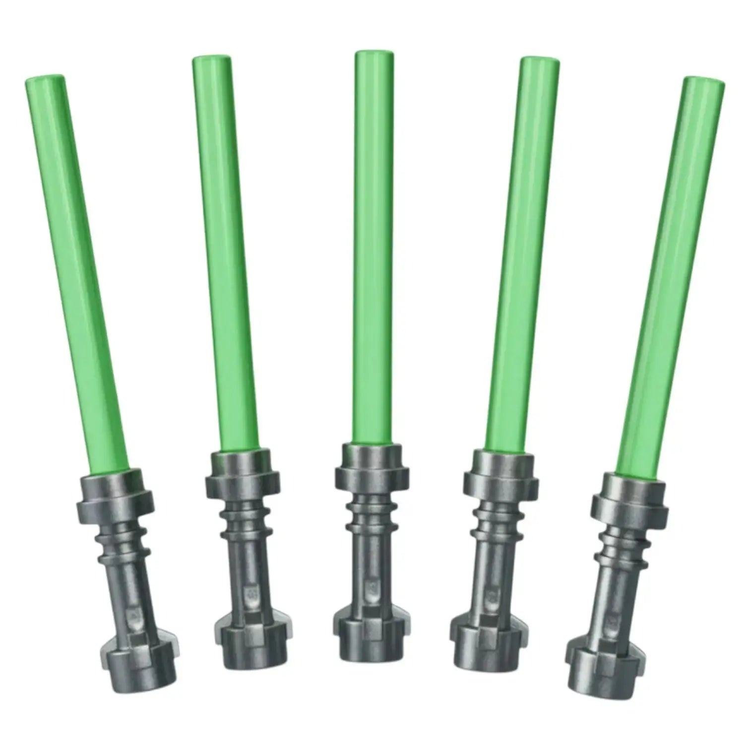 LEGO Zubehör Laserschwert 5 Stk. - Grün Silber Spiele Pirat