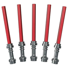 LEGO Zubehör Laserschwert 5 Stk. - Rot Silber Spiele Pirat