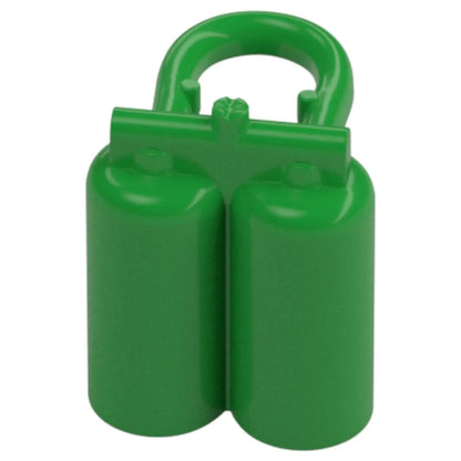 LEGO Zubehör Mini Sauerstoffflaschen - Grün - 3838 Spiele Pirat