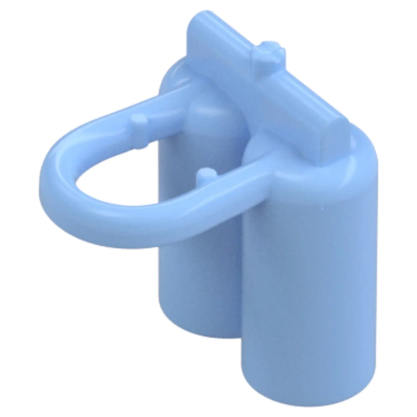 LEGO Zubehör Mini Sauerstoffflaschen - Light Royal Blau - 3838