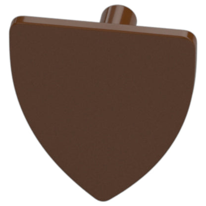 LEGO Zubehör Mini Schild - Braun - 3846