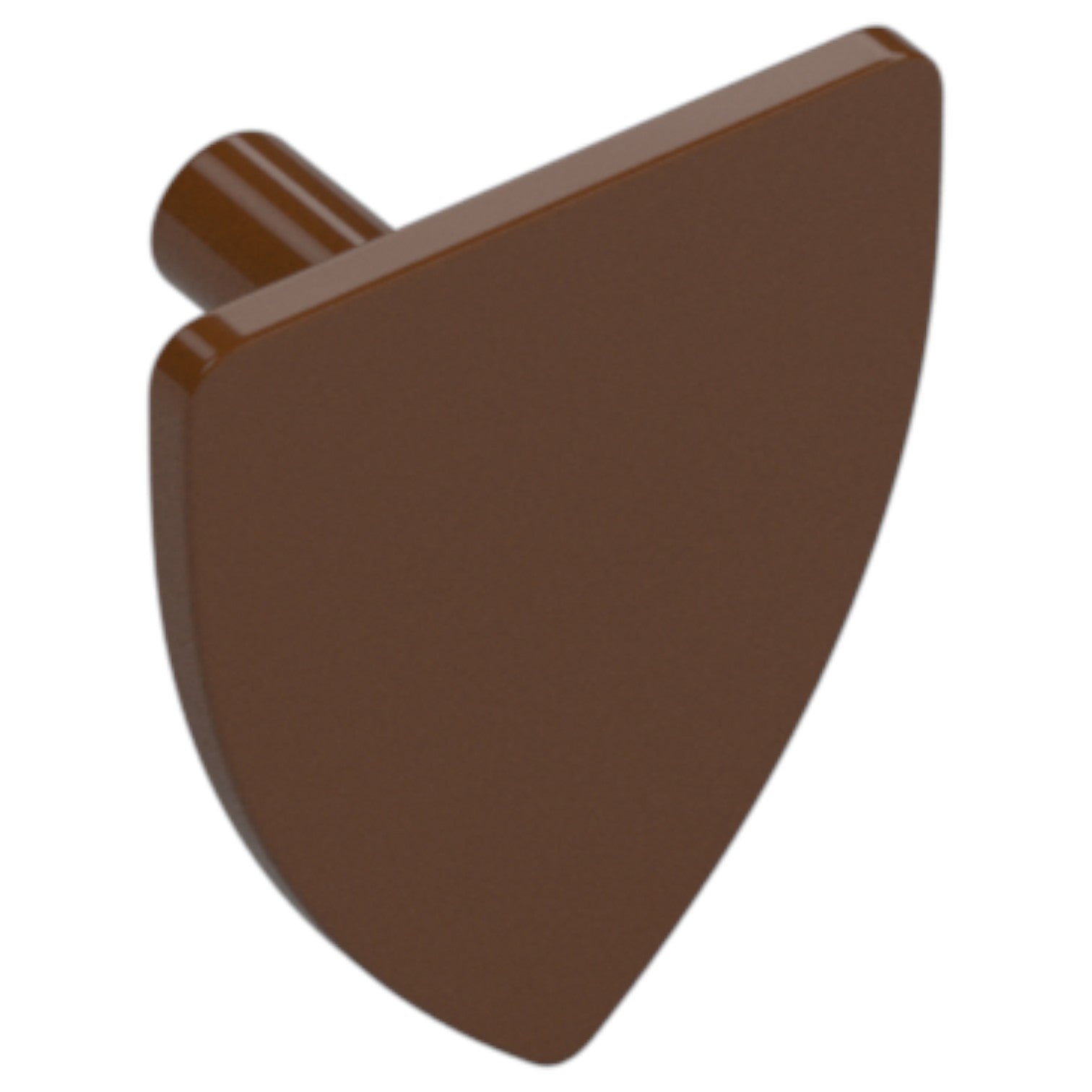 LEGO Zubehör Mini Schild - Braun - 3846