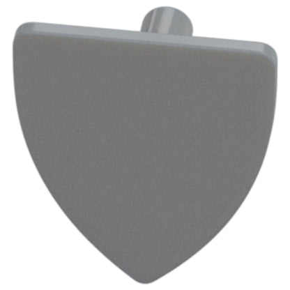 LEGO Zubehör Mini Schild - Grau - 3846