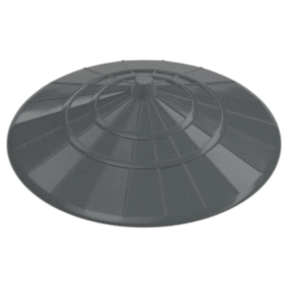 LEGO Zubehör Ninjago Asiatischer Stroh Hut - Dunkelgrau - 24458