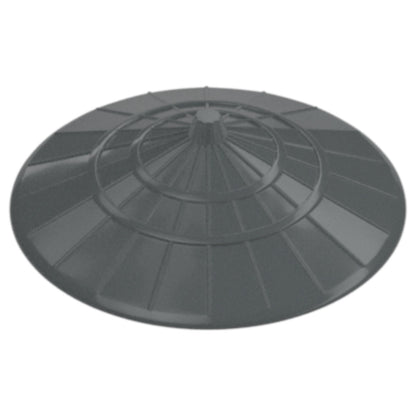 LEGO Zubehör Ninjago Asiatischer Stroh Hut - Dunkelgrau - 24458