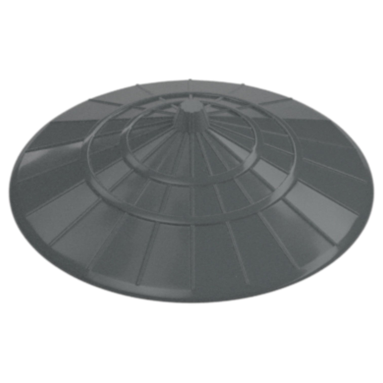 LEGO Zubehör Ninjago Asiatischer Stroh Hut - Dunkelgrau - 24458