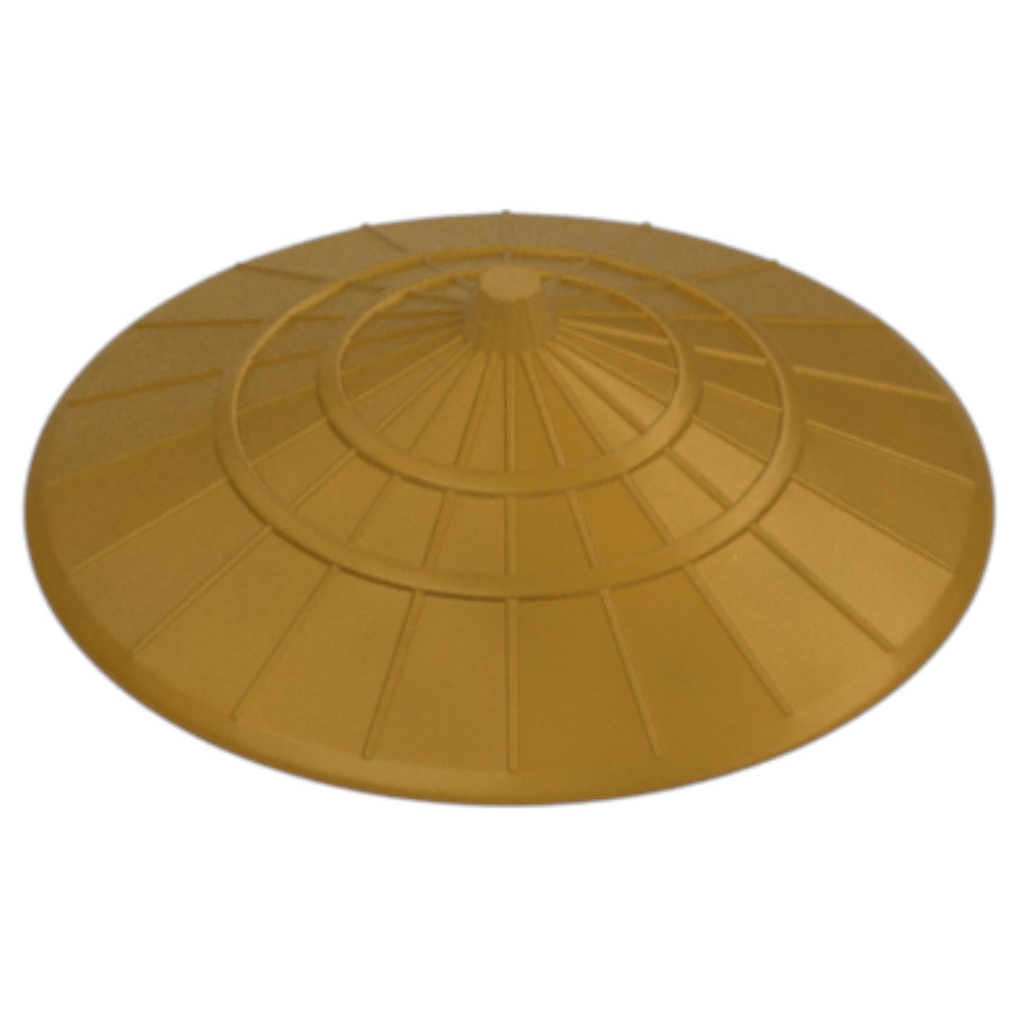 LEGO Zubehör Ninjago Asiatischer Stroh Hut - Gold - 24458