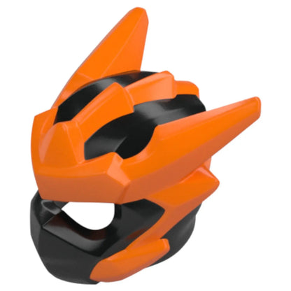 LEGO Zubehör Ninjago Drachen Kapuze - Schwarz Orange - 115499 Spiele Pirat
