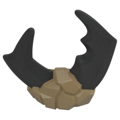 LEGO Zubehör Ninjago Helm aus Stein mit Hörner - Beige - 7551 Spiele Pirat