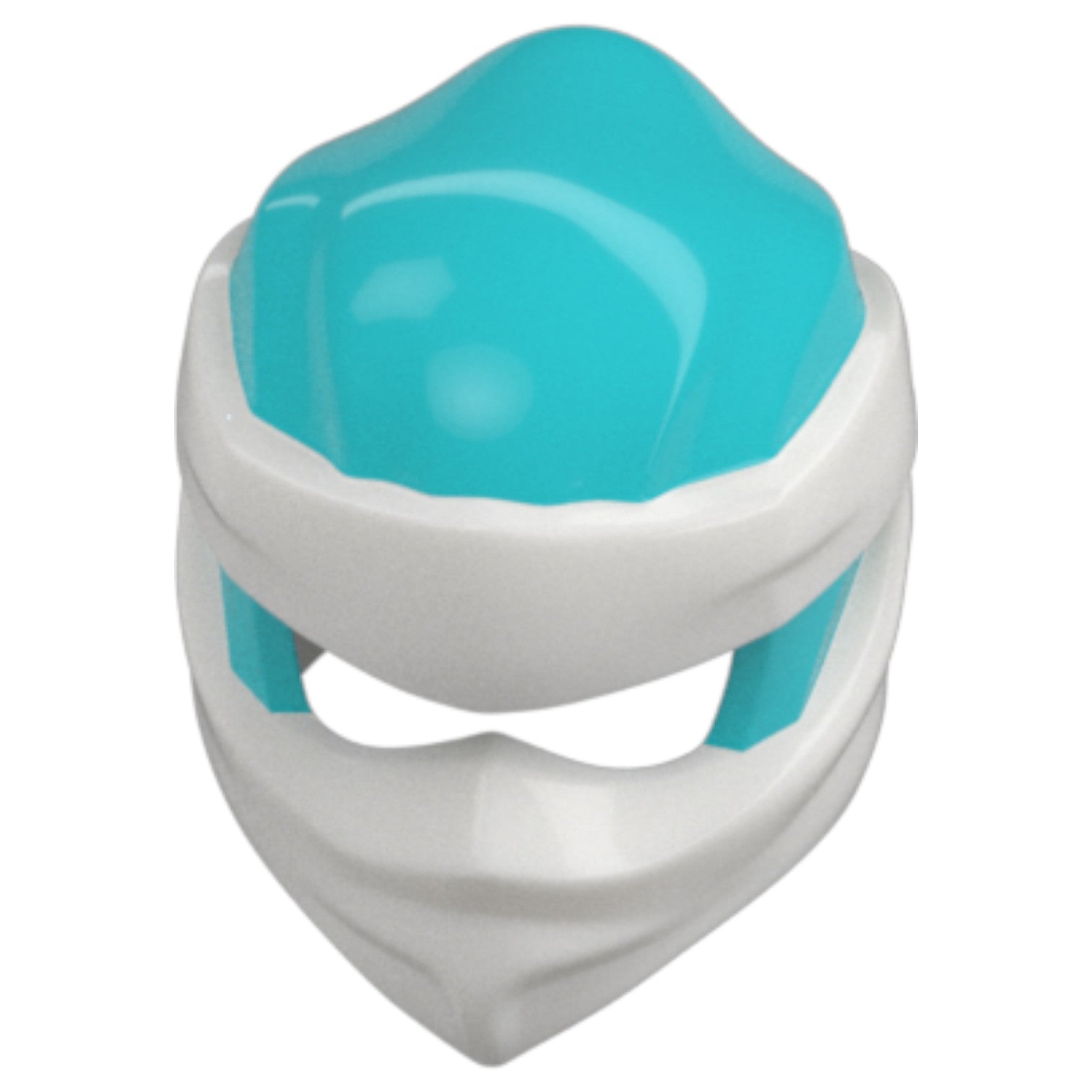 LEGO Zubehör Ninjago Kapuze - Azur Weiss - 4910