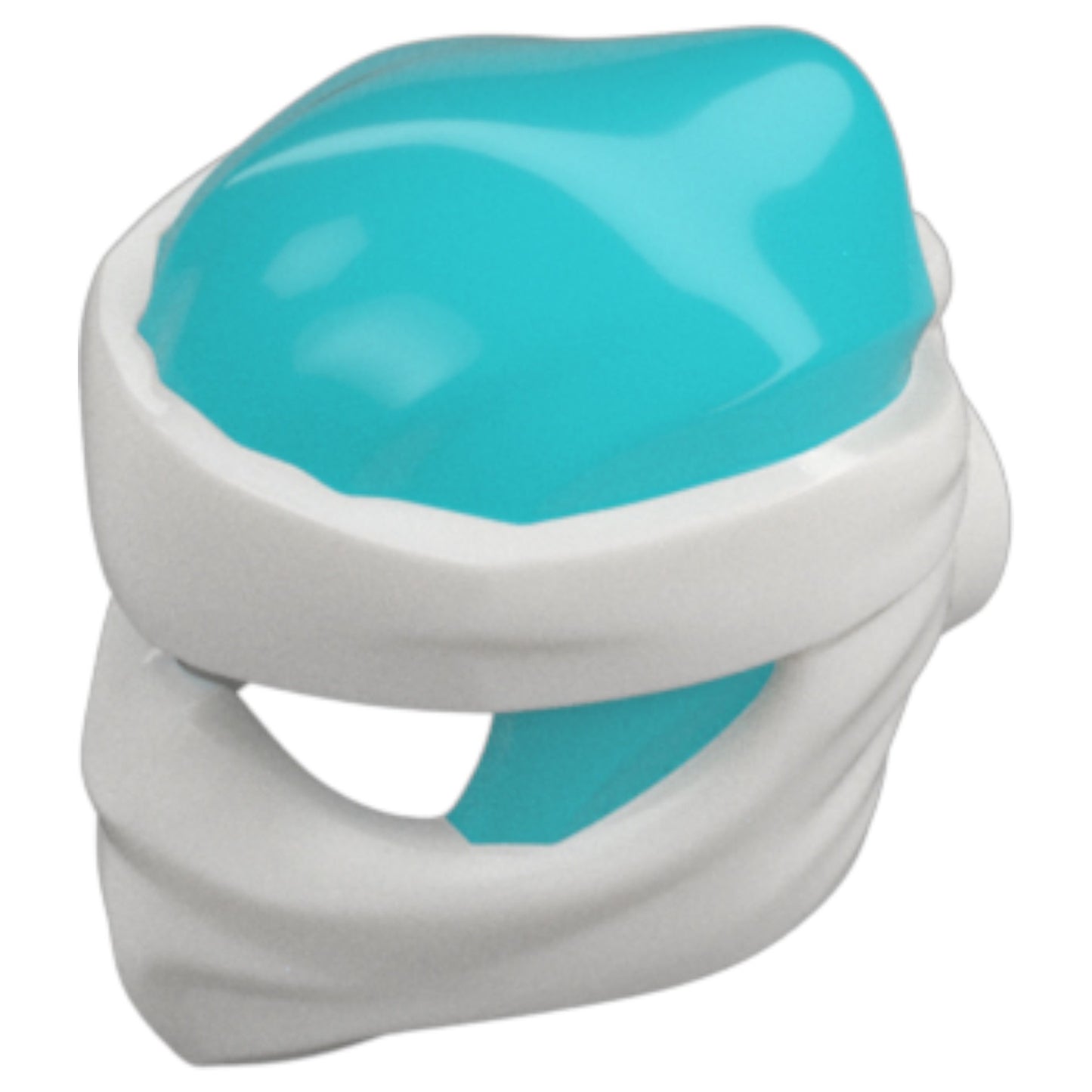 LEGO Zubehör Ninjago Kapuze - Azur Weiss - 4910