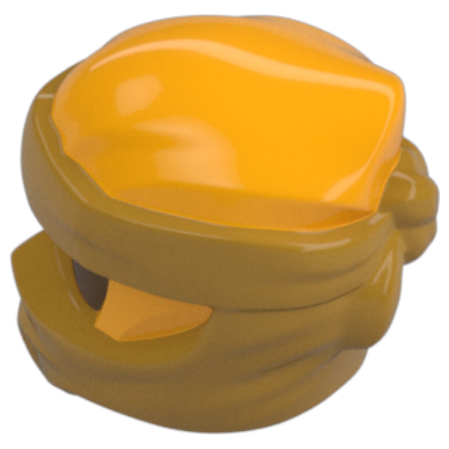 LEGO Zubehör Ninjago Kapuze - Gelb Beige - 4910