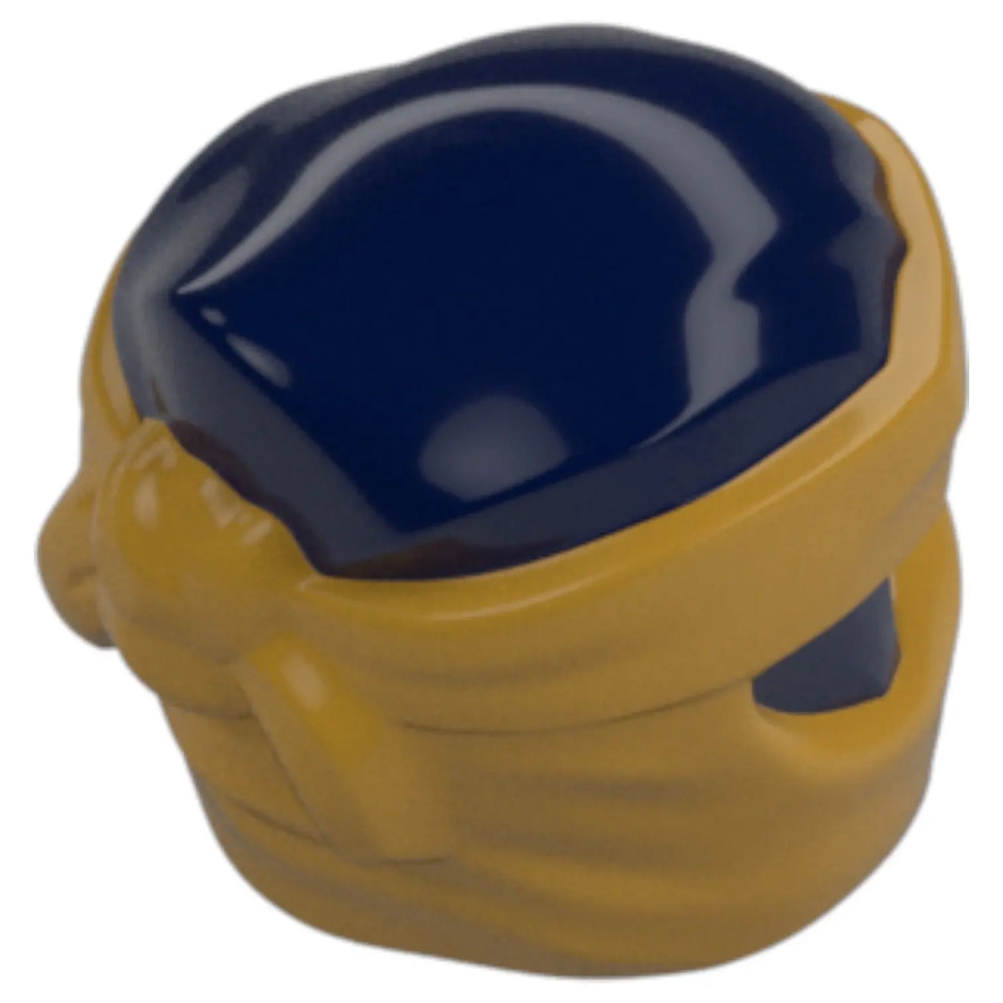 LEGO Zubehör Ninjago Kapuze - Gold Blau - 4910