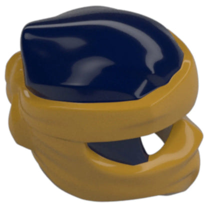 LEGO Zubehör Ninjago Kapuze - Gold Blau - 4910