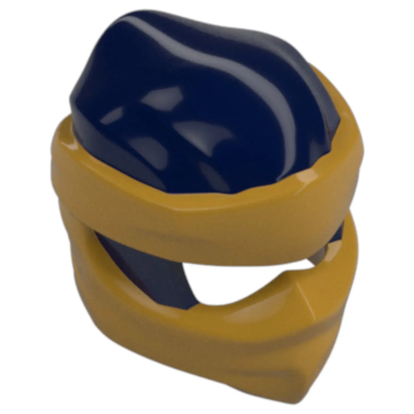 LEGO Zubehör Ninjago Kapuze - Gold Blau - 4910