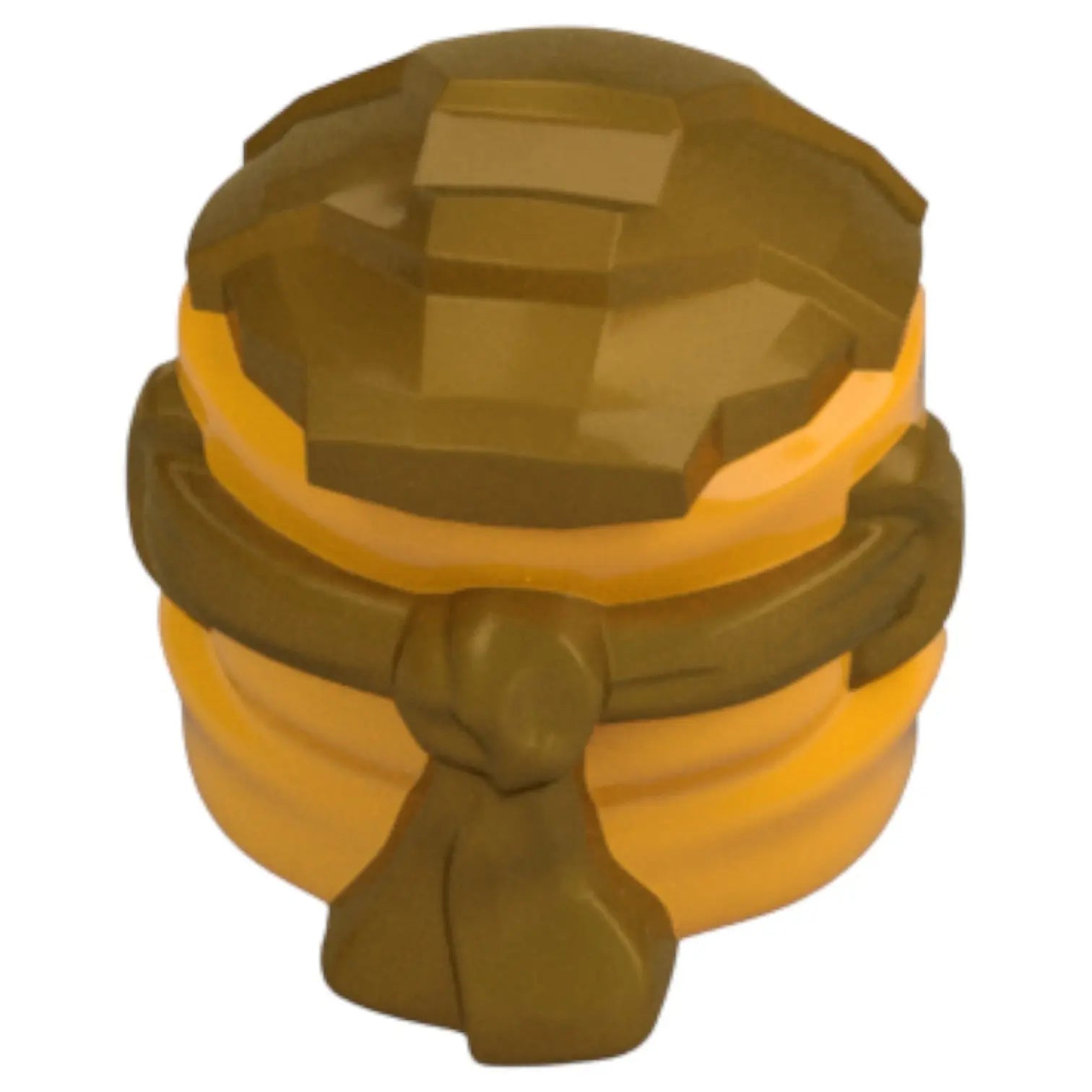 LEGO Zubehör Ninjago Kapuze - Gold Orange - 5990 Spiele Pirat