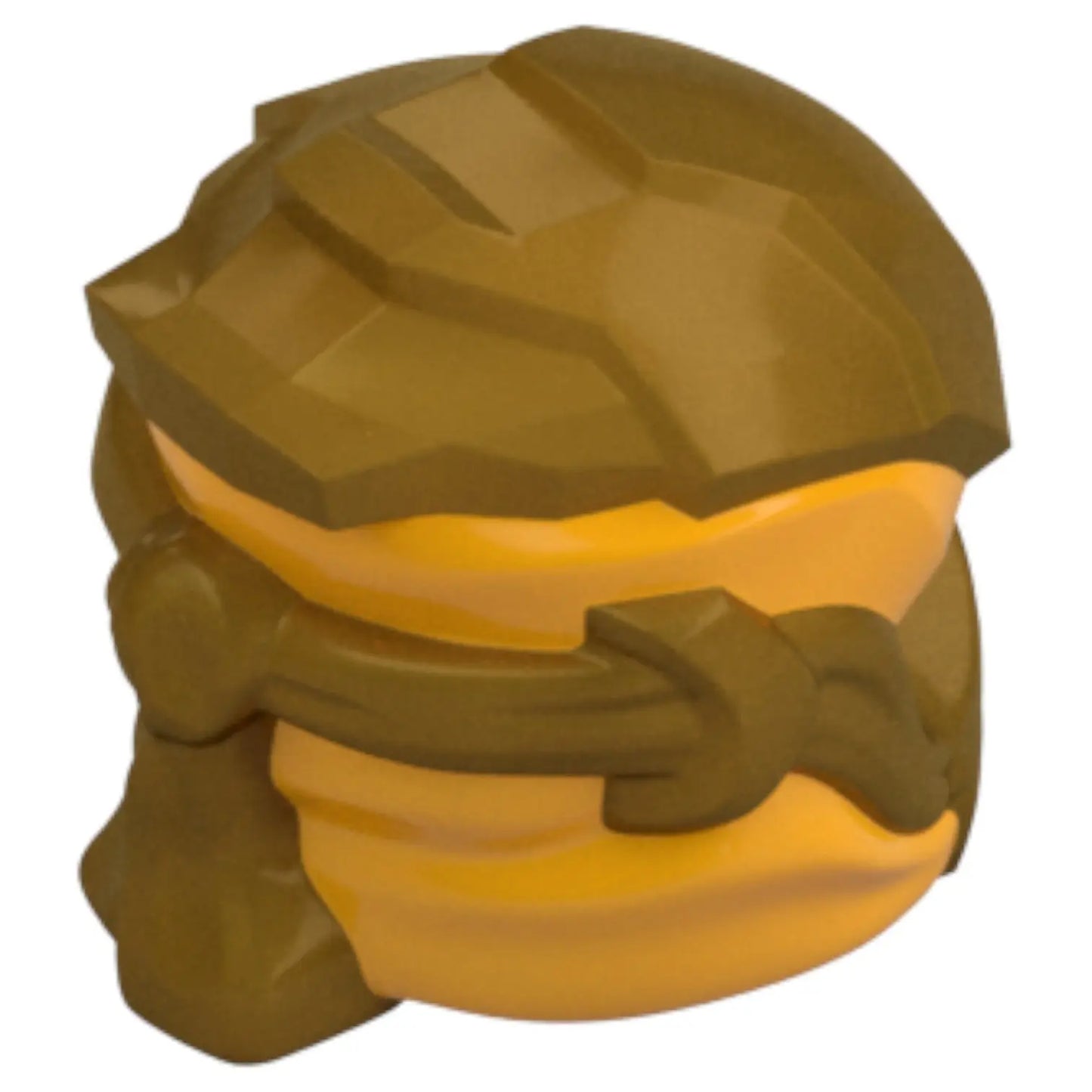 LEGO Zubehör Ninjago Kapuze - Gold Orange - 5990 Spiele Pirat