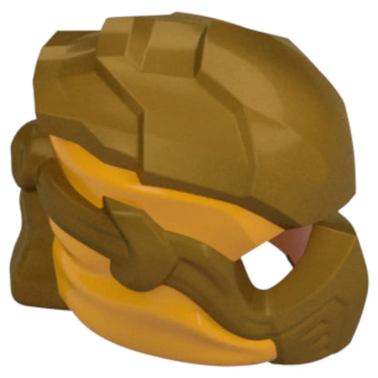 LEGO Zubehör Ninjago Kapuze - Gold Orange - 5990 Spiele Pirat