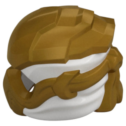 LEGO Zubehör Ninjago Kapuze - Gold Weiss - 5990 Spiele Pirat