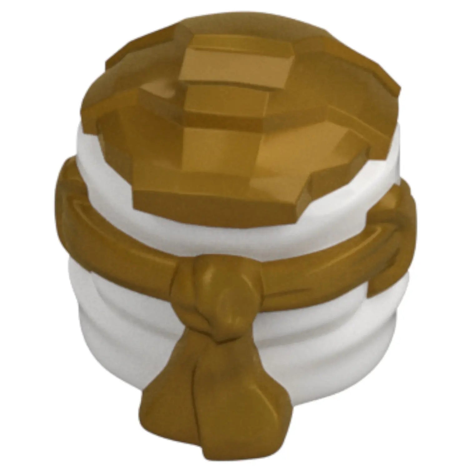 LEGO Zubehör Ninjago Kapuze - Gold Weiss - 5990 Spiele Pirat
