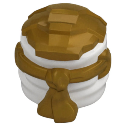 LEGO Zubehör Ninjago Kapuze - Gold Weiss - 5990 Spiele Pirat