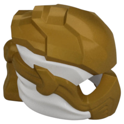 LEGO Zubehör Ninjago Kapuze - Gold Weiss - 5990 Spiele Pirat