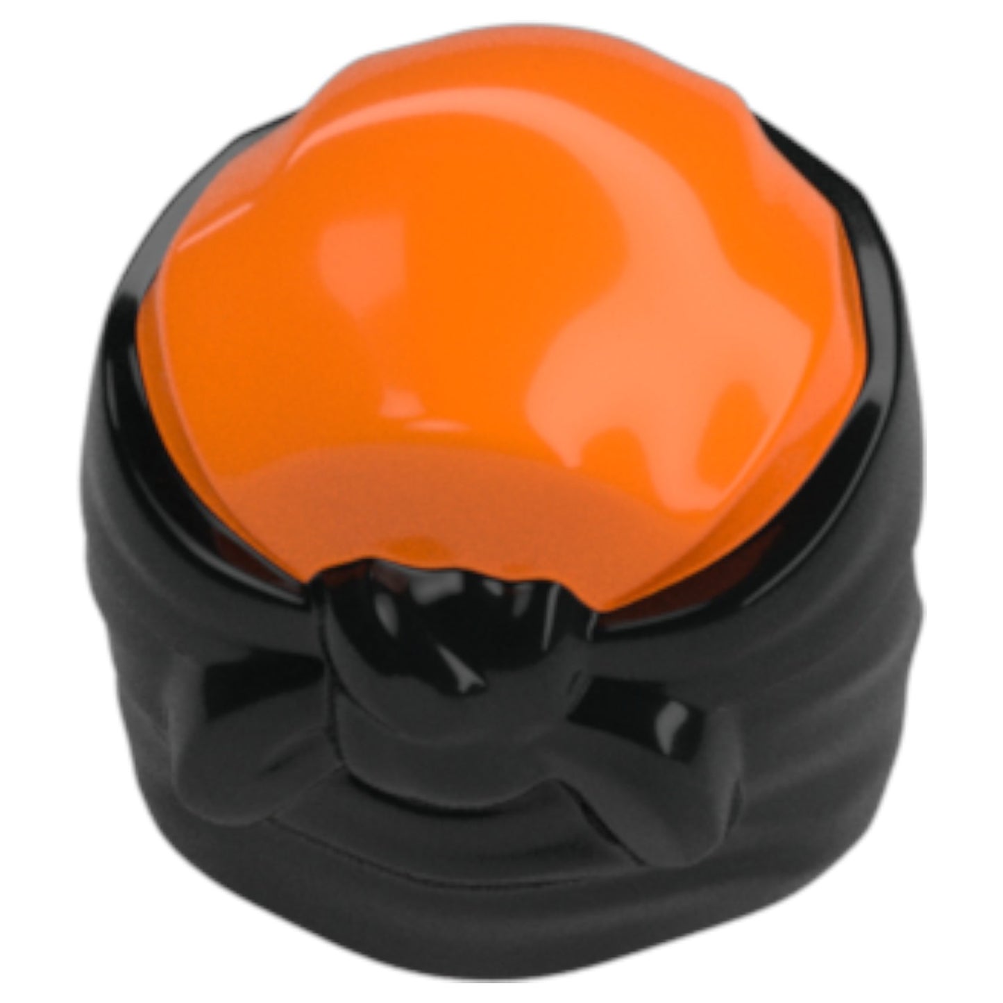 LEGO Zubehör Ninjago Kapuze - Orange Schwarz - 4910