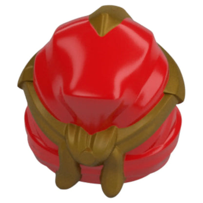 LEGO Zubehör Ninjago Kapuze - Rot Gold - 7554 Spiele Pirat