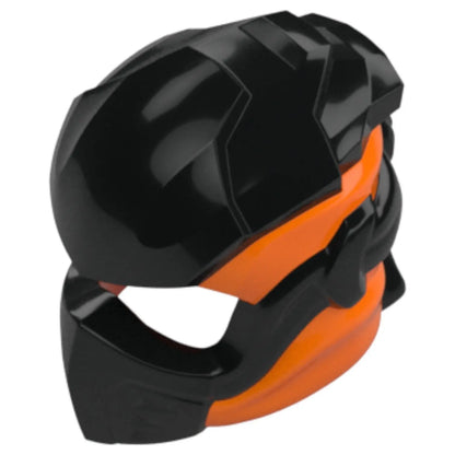 LEGO Zubehör Ninjago Kapuze - Schwarz Orange - 5990 Spiele Pirat